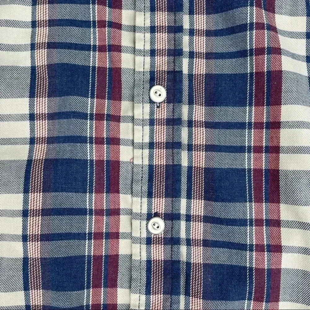 Weatherproof Vintage Burnout Patriot Men’s Flannel - Picture 6 of 10